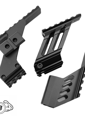 忽必烈P1增高延长轨G17/18软弹MST2011金属配件GLOCK/1911镜桥