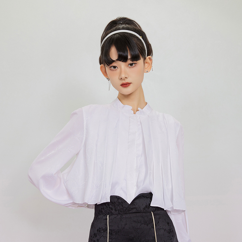 【李雪琴同款】中国风衬衫半身裙两件套