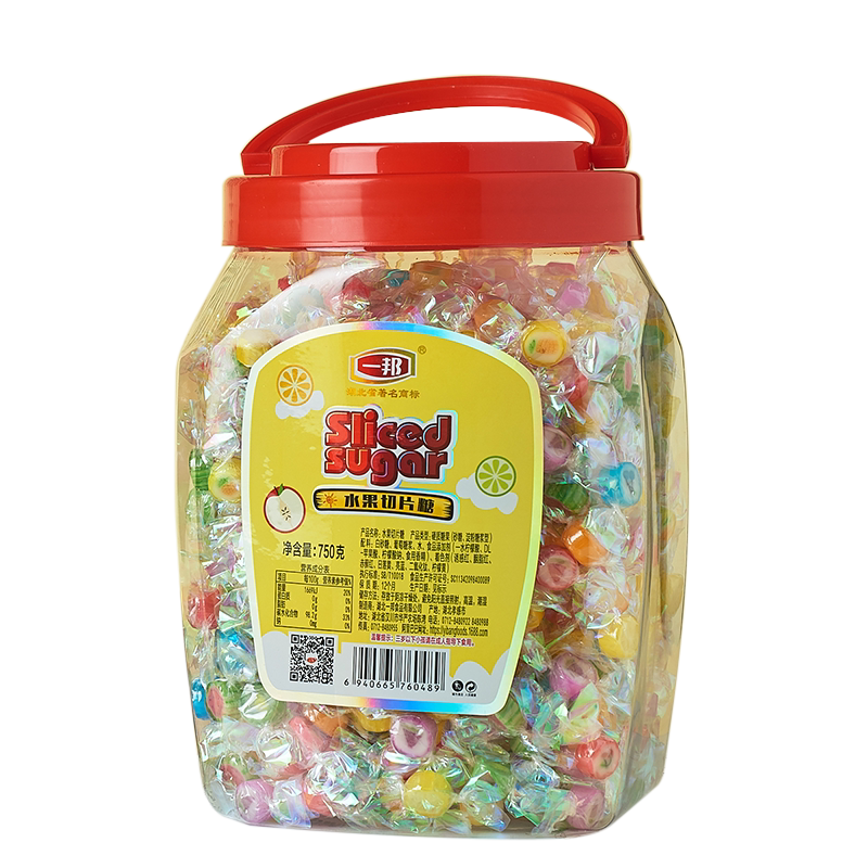 手工水果切片硬糖生日礼物礼盒