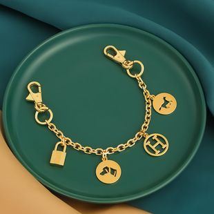 适用于H家伊芙琳包包装饰链条配件金属包链吊坠挂件小饰品手提链