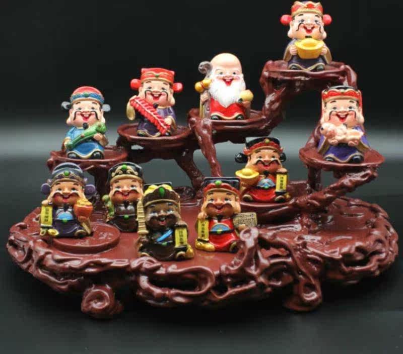 开业送礼五路财神爷家居装饰店铺乔迁办公室摆件礼品客厅摆设 福|msdalam kategori Aksesori rumah, hiasan - dari Buy2taobao.com untuk memberikan perkhidmatan ejen Taobao profesional membeli