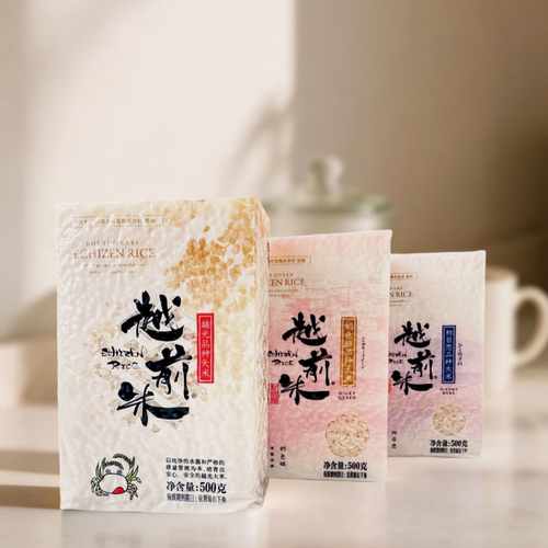 越前越光奶色姬初目恋大米500g*3