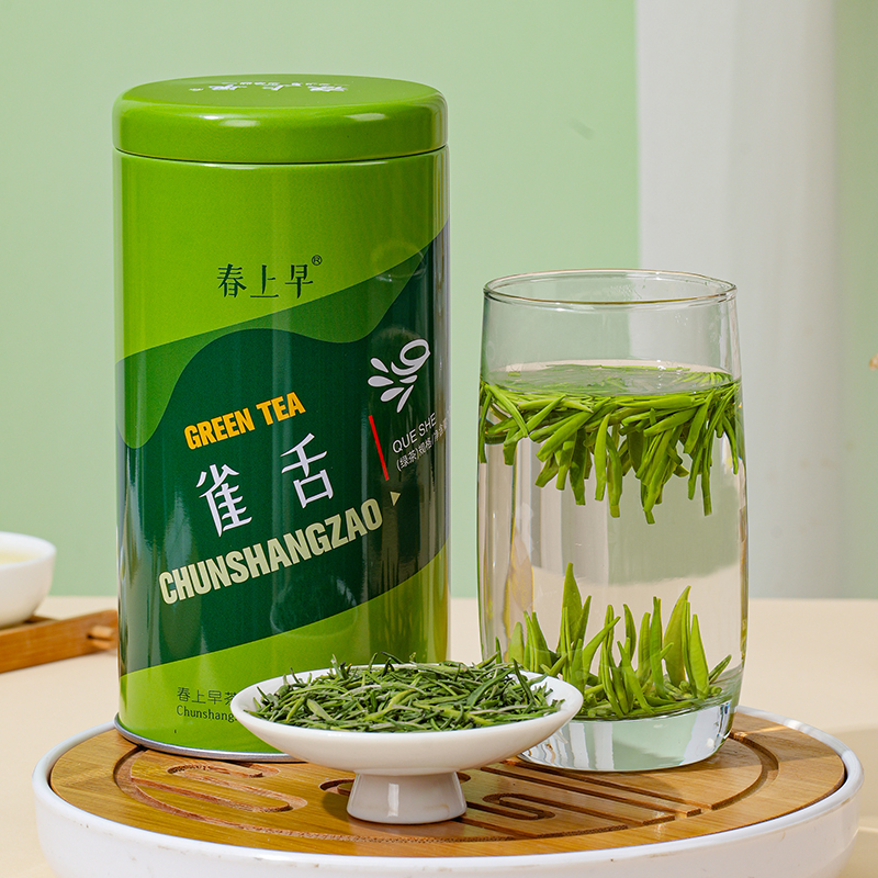 雀舌绿茶2025新茶叶特级明前嫩芽