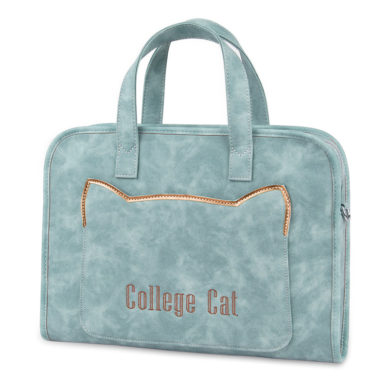 笔记本电脑包手提马锐鲨时尚商务14寸女士通勤公文包高级感上班