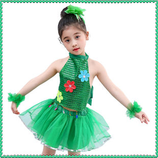 婵率六一夏季 纱表演公主儿童服装 儿舞蹈演出服童女衣服女童幼儿园