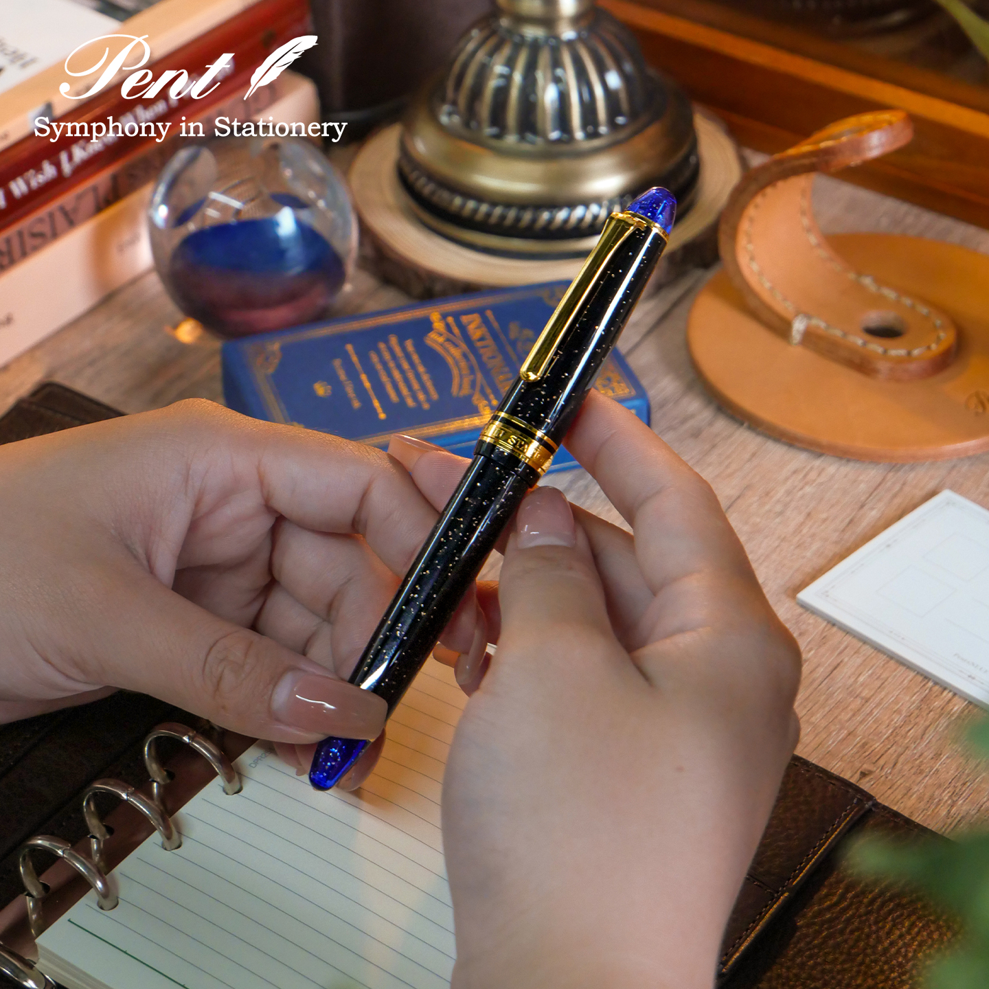 Pent×写乐14K钢笔天空美丽