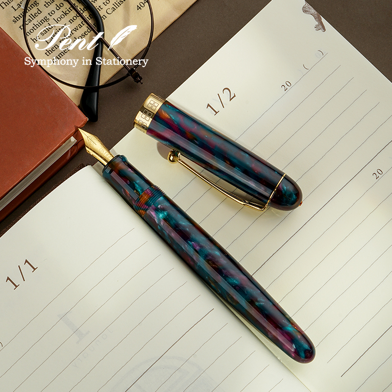 pent梵高顺滑日常书写风送礼笔尖