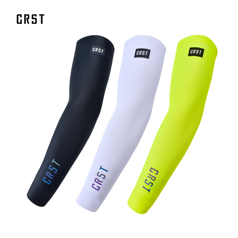 CRST防晒骑行袖套男女款冰丝透气快干防紫外线自行车骑行护臂