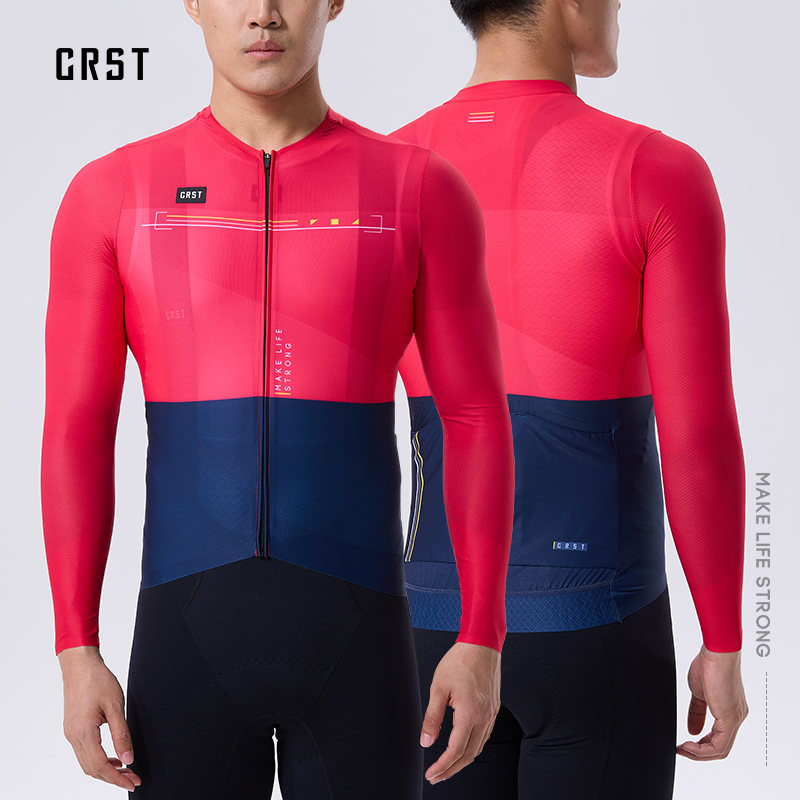 CRST四季公路车骑行长袖男款