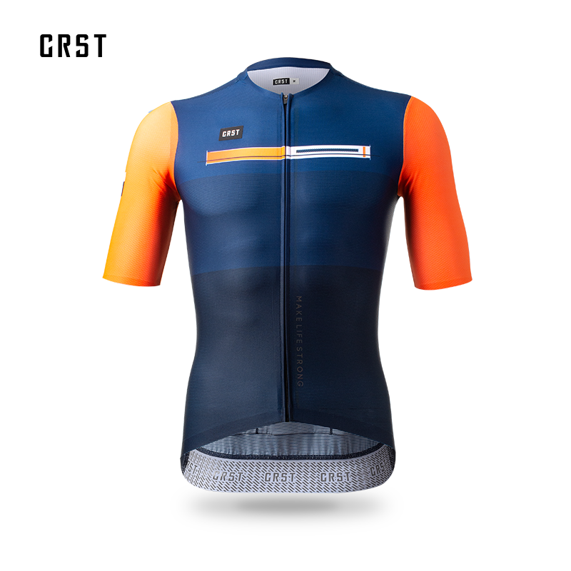 CRST夏季骑行服短袖竞技设计