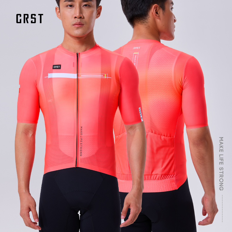 CRST夏季公路单车骑行短袖男女款