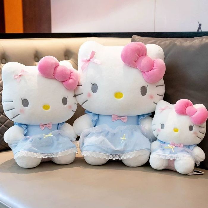 HelloKitty公仔乐园淑女裙凯蒂猫玩偶娃娃猫咪毛绒玩具礼物
