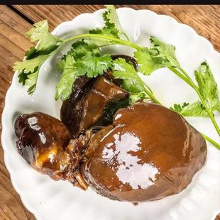 潮汕特产溪口狮头鹅鹅粉肝卤鹅肝250克/个鹅肝