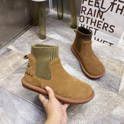 复古磨砂短筒马丁复古靴