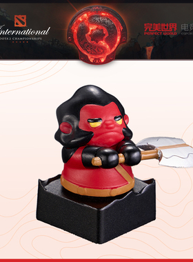DOTA2 TI11新品 可旋转键帽 斧王 敌法 剑圣机械键盘适用电竞周边