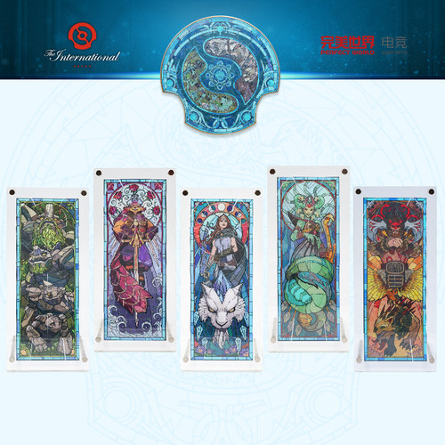 完美世界电竞DOTA亚克力拼图