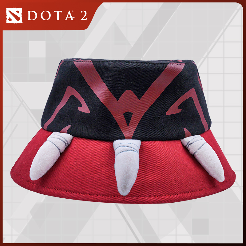 DOTA2 夏季遮阳渔夫帽蓝胖血魔刀塔英雄帽子礼物周边