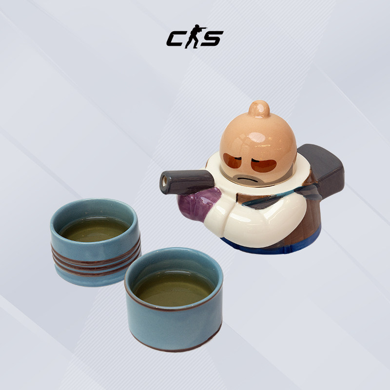 CS 老K茶壶2024新款泡茶家用茶具办公室茶杯飘逸CSGO创意角色周边
