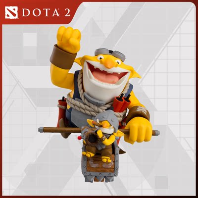 DOTA2手办公仔摆件社黏土人