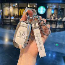 适用本田钥匙套十一代思域雅阁冠道XRV车CRV缤智皓影凌派扣壳女士