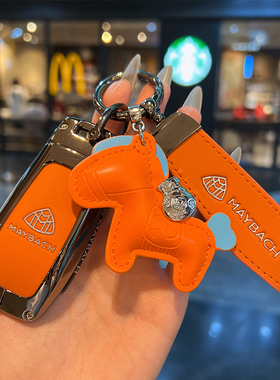 适用于奔驰GLS450车钥匙套迈巴赫GLS480/600包高档壳金属扣