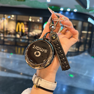 适用奔驰smart精灵一号钥匙套3号1号新款斯马特巴博斯por+包壳