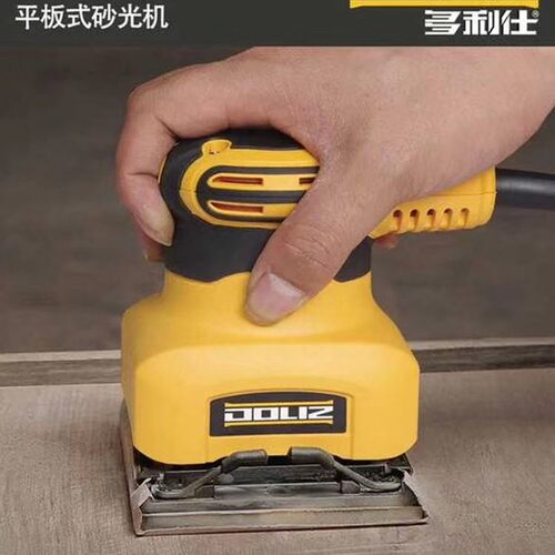 多利仕BA3260砂光机平板式260W砂纸机家俱打磨机木材抛光机木工
