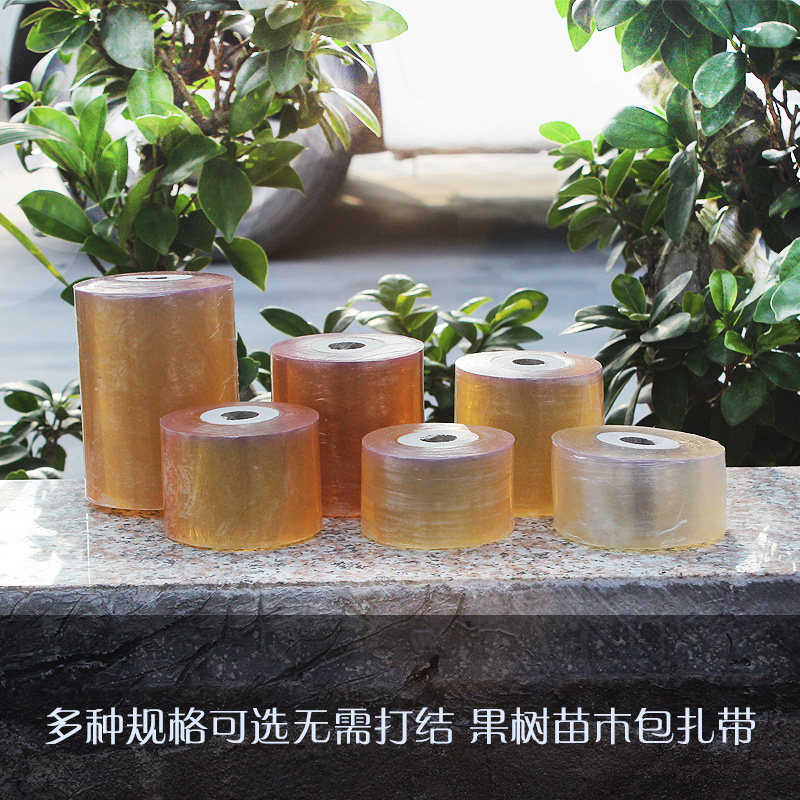 果树苗木用嫁接绑带园艺树木嫁接膜无需打结自粘性缠绕薄膜