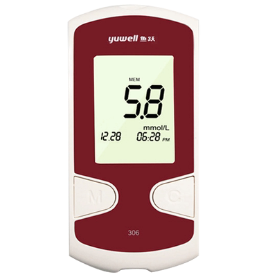 鱼跃血糖仪悦准2型新款306试纸试