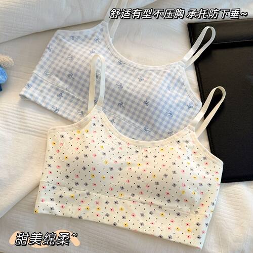 纯棉内衣女初高中学生发