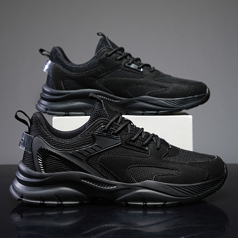 春季新款大码男鞋休闲运动鞋46老爹鞋男款47网面透气跑步鞋48潮鞋