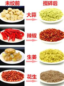 松泰牌商用搅蒜器蒜泥机电动大容量绞肉辣椒碎姜打蒜蓉神器蒜蓉机