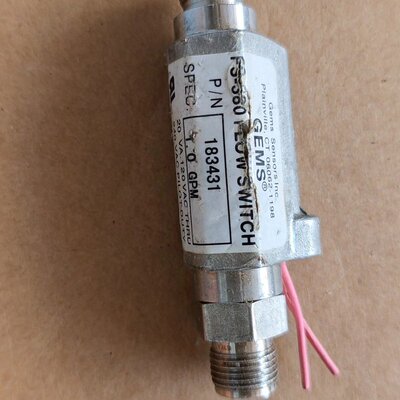 议价GEMS流量开关FS-380-183431 1.0GPM