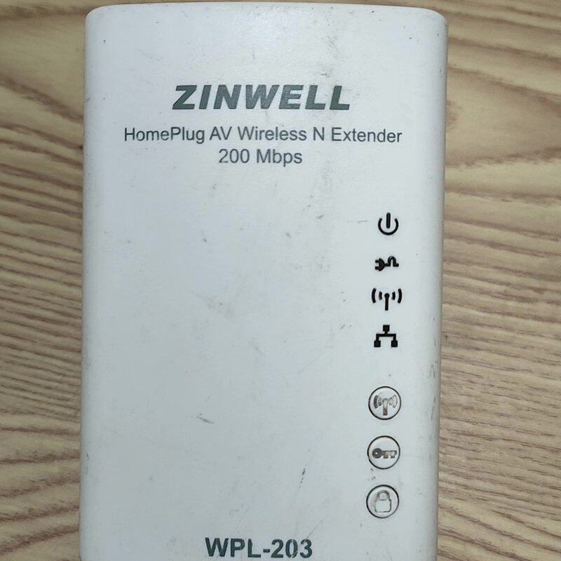 议价WPL-203电力网络无线桥接器(PLC)，功能正常，货如图