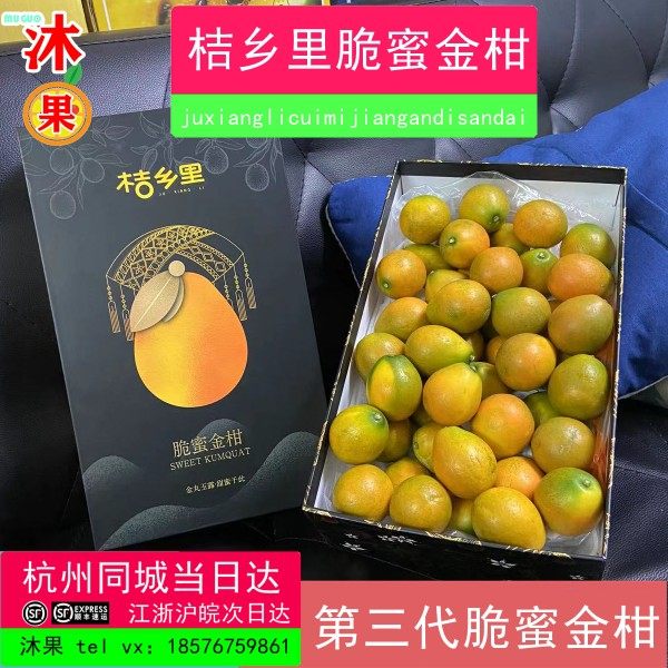 桔乡里广西融安5A脆蜜金柑橘第三代新鲜纯甜大果顺丰,水产肉类/新鲜蔬果/熟食,桔子,淘宝优惠券,粉丝福利购,淘宝优惠卷