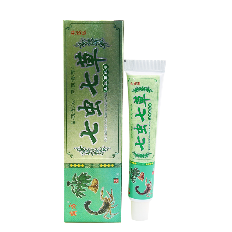霸方七虫七草草本软膏抑菌乳膏