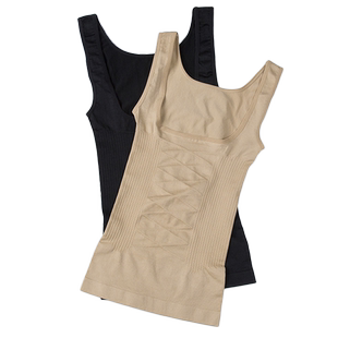 格梦媛塑身内衣正品收腹柏尚薄款美体束身魅俪产后塑形上衣加强版