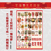 速冻冷冻生鲜 烧烤食品材料 鸡腿贴纸贴画食品海报广告画海鲜丸子