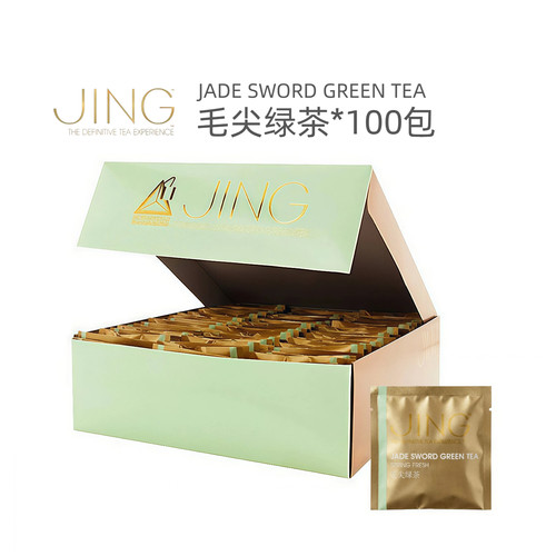 JINGTEA毛尖绿茶三角立体茶包