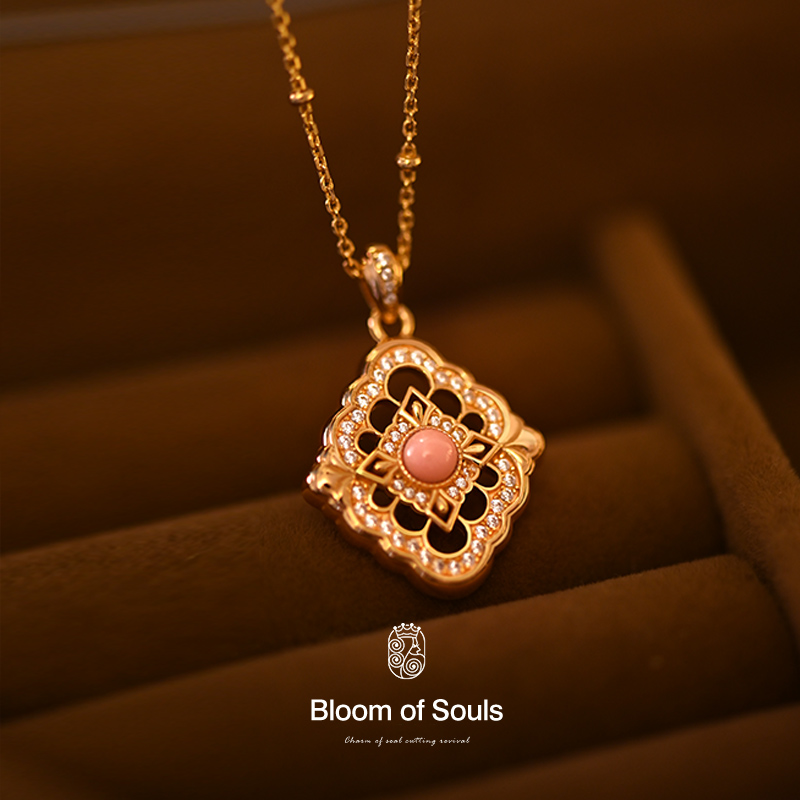 《蔷薇庄园》原创纯银法式项链