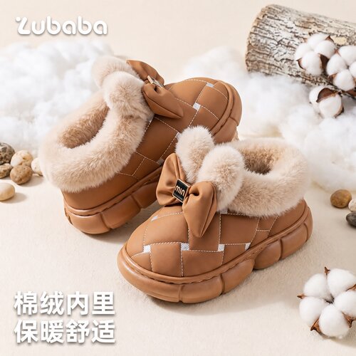 zhubaba2026秋冬季女童包跟棉鞋