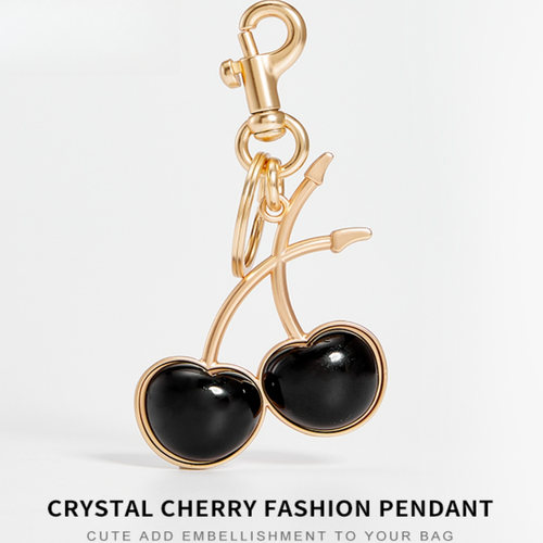 樱桃挂件适配lv包包村上隆女包miu系包挂件钥匙扣配饰公仔包配件