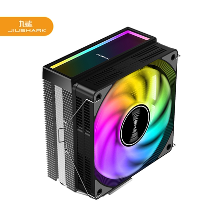 JIUSHARK九鲨JF120R不挡内存CPU散热器逆重力4管12代AMD风冷单塔