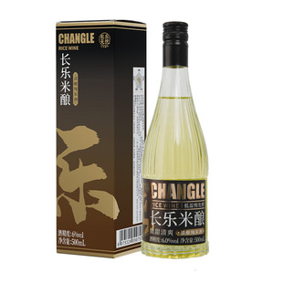 长乐无忧6度米酿500ml米酒纯米低度饮品饮料微醺聚会送礼甜酒酿