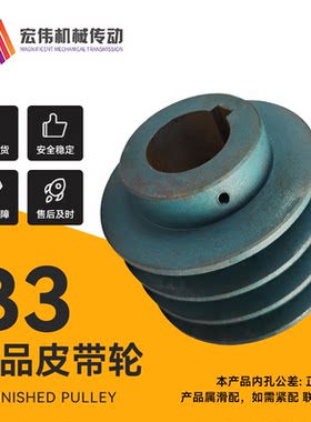 B3成品皮带轮可定制可加工