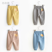 宝宝长裤 1岁3外穿儿童女童幼儿小童运动男童春装 子春秋薄款 婴儿裤