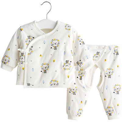 春秋冬分体和尚初生外穿套装棉服