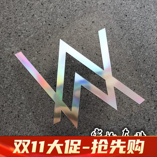 dj艾伦沃克faded周边摩托贴贴纸