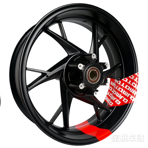 适用QJMOTOR赛921大箭头贴纸