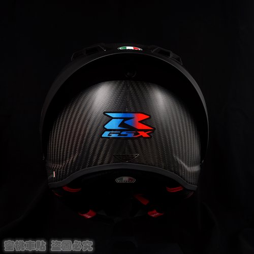 改装头盔镜片反光贴纸